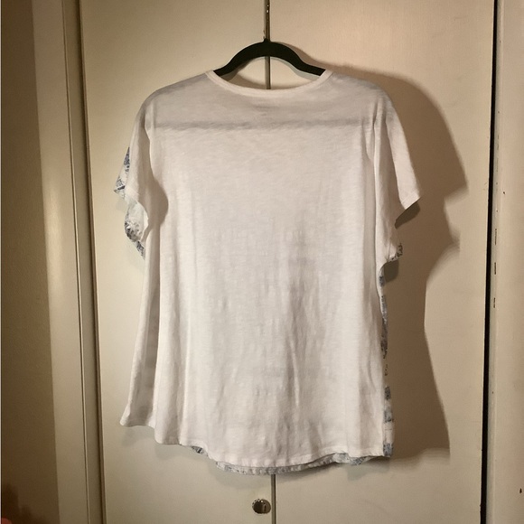 2/$5 Blue Stars and Stripes Knit SS Shirt - Picture 3 of 4